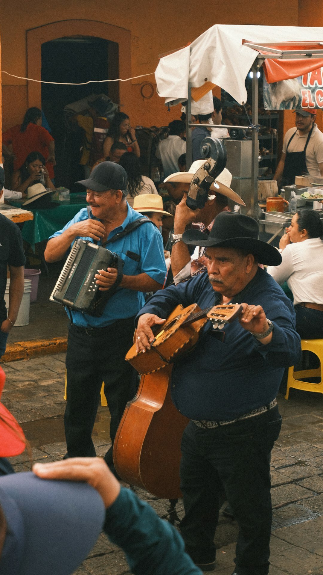 gaucho playing guitar