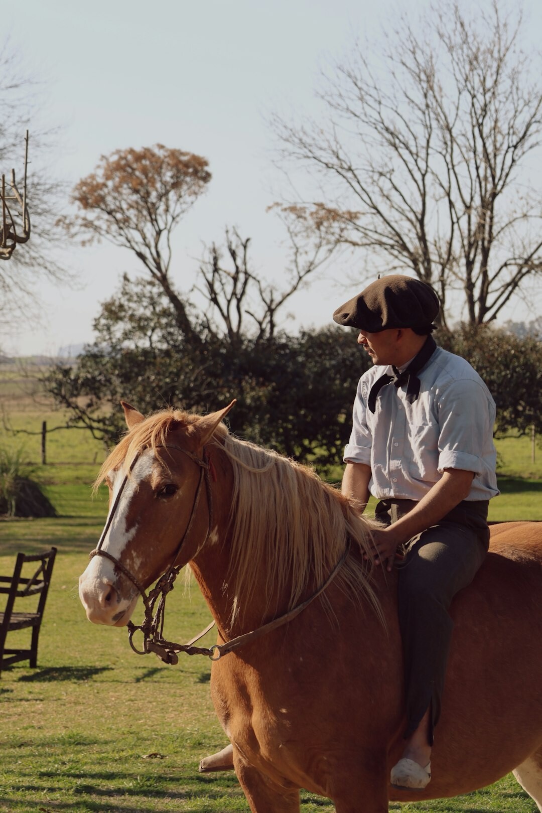 gaucho on horseback